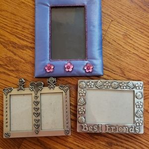Vintage Y2K 90's Picture Frame Bundle Lot of 3